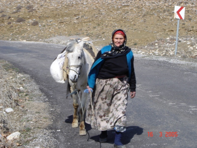 Tarlasna gubre atmaya giden yal teyze [Serkan Otu]