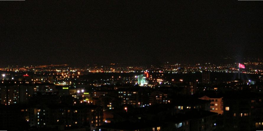 Gece Ankara ve Trk Bayra [Fatma]