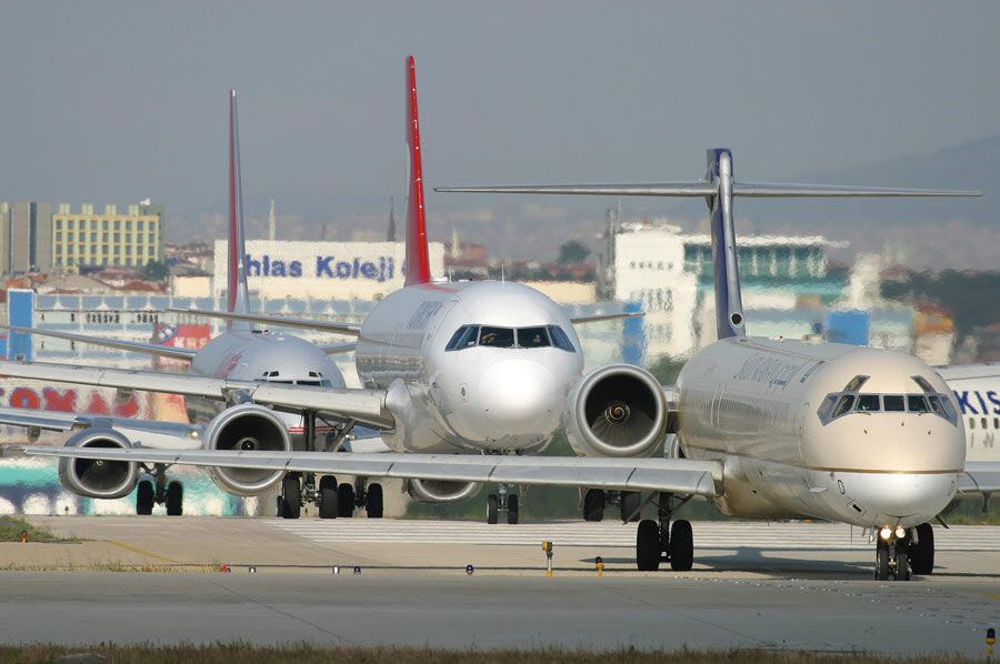 HZ-APD Ataturk Airport